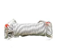 XUFHSEO Cuerda de Seguridad for Escalada 20 m, Resistente al Desgaste, for Uso en Altura, Descenso rápido, Accesorios for Exteriores(White 20m)