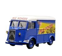 XUFQRAN Exposición en Miniatura Citroën Tipo H A Escala 1:43 Coche De Juguete Wonder Car Modelo Coleccionable De Fundición A Presión con Adornos Estáticos. Colección de réplicas