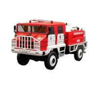 XUFQRAN Exposición en Miniatura Kit De Adornos Coleccionables Coche Bomberos Pegaso 3046 A Escala 1:43 para Francia Colección de réplicas