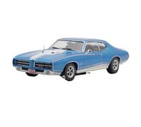 XUFQRAN Exposición en Miniatura Kit De Coche A Escala 1:43 Pontiac GTO Royal Bobcat 1969 Aleación Fundido A Presión para Colección Estática Colección de réplicas
