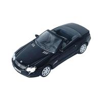 XUFQRAN Exposición en Miniatura Kit De Coche A Escala 1:64 Mercedes SL500 Roadster Aleación Fundida A Presión Simulación Estática Colección Adornos Colección de réplicas
