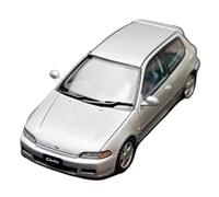 XUFQRAN Exposición en Miniatura Kit De Coche Aleación A Escala 1:43 EG6 SiRII Modelo A Fundido A Presión Simulación Colección Estática Adornos Colección de réplicas