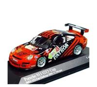 XUFQRAN Exposición en Miniatura Kit De Coche Aleación A Escala 1:43 para 911 GT3 Cup-IMSA Challenge 2009 Colección Estática Colección de réplicas