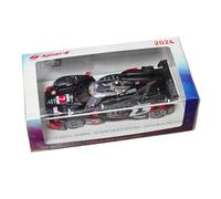 XUFQRAN Exposición en Miniatura Kit De Coche Aleación A Escala 1:43 para Le Mans 2024 GR010 7# Colección Estática Adornos Colección de réplicas