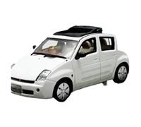 XUFQRAN Exposición en Miniatura Kit De Coche Resina A Escala 1:43 Toyota Wil Vi 2000 Modelo A Fundido A Presión Simulación Colección Estática Adornos Colección de réplicas