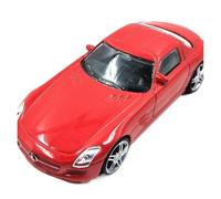 XUFQRAN Exposición en Miniatura Kit De Colección Estática A Escala 1:43 para Mercedes-Benz SLS-AMG Modelo De Aleación. Colección de réplicas
