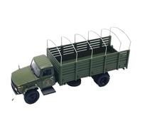 XUFQRAN Exposición en Miniatura Kit De Colección Estática A Escala 1:64 para Camión Dongfeng Jiefang CA141 Aleación Fundida A Presión Colección de réplicas
