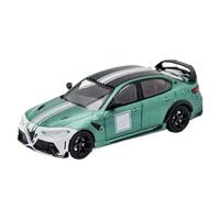 XUFQRAN Exposición en Miniatura Kit De Colección Estática Coches Aleación Alfa Romeo Juliette GTam A Escala 1:64 Colección de réplicas
