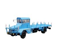 XUFQRAN Exposición en Miniatura Kit De Colección Modelos Coche Berliet Sky Blue GLM Porte-Fer Escala 1:43 con Adornos Estáticos Colección de réplicas
