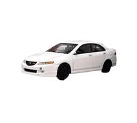 XUFQRAN Exposición en Miniatura Kit De Colección Modelos Coche Honda Accord Euro R Spoon Blanco A Escala 1:64 con Adornos Estáticos Colección de réplicas