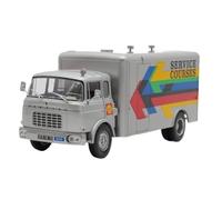XUFQRAN Exposición en Miniatura Kit De Colección Modelos Coches Publicitarios Berliet GBK Shell A Escala 1:43 con Adornos Estáticos Colección de réplicas