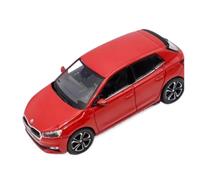 XUFQRAN Exposición en Miniatura Kit De Maqueta Coche Skoda Fabia A Escala 1:43 Aleación Fundido A Presión Simulación Estática Colección Adornos Colección de réplicas