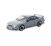 XUFQRAN Exposición en Miniatura Kit De Modelo A Escala 1:64 del Nissan Vertex Silvia S14 Aleación Fundido A Presión para Colección Estática Colección de réplicas