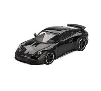 XUFQRAN Exposición en Miniatura Kit De Modelo A Escala 1:64 del Porsche 911 Dakar Aleación Negra Fundido A Presión para Colección Estática Colección de réplicas