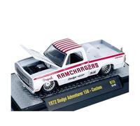 XUFQRAN Exposición en Miniatura Kit De Modelo Coche Aleación Fundido A Presión Dodge Adventurer Pickup A Escala 1:64 con Adornos Estáticos para Colección Colección de réplicas