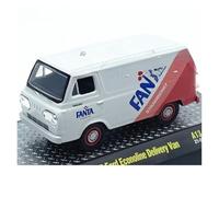 XUFQRAN Exposición en Miniatura Kit De Modelo Coche Ford Econoline Van 1965 Escala 1:64 Colección Adornos Estáticos Colección de réplicas