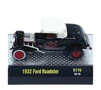 XUFQRAN Exposición en Miniatura Kit De Modelo Coche Ford Roadster Aleación 1932 Escala 1:64 Colección Adornos Estáticos Colección de réplicas
