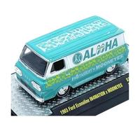 XUFQRAN Exposición en Miniatura Kit De Modelo Coche Fundido A Presión Ford Econoline Vans 1965 Escala 1:64 Adornos Colección Estáticos Colección de réplicas