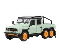 XUFQRAN Exposición en Miniatura Kit De Modelo Coleccionable De Camioneta Defender De Aleación Fundida A Presión A Escala 1:64 con Adornos Estáticos Colección de réplicas