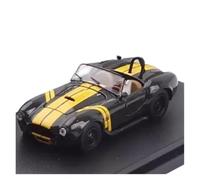 XUFQRAN Exposición en Miniatura Kit De Modelo Coleccionable De Fundición A Presión De Sherby Cobra 427S/C A Escala 1:64 para Aficionados Adornos Estáticos. Colección de réplicas