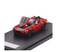 XUFQRAN Exposición en Miniatura Kit De Modelo Coleccionable De Fundición A Presión De Sherby Cobra 427S/C A Escala 1:64 para Aficionados Adornos Estáticos. Colección de réplicas