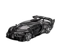 XUFQRAN Exposición en Miniatura Kit De Modelo Coleccionable Fundición A Presión para Bugatti VGT Black Vision Gran Turismo A Escala 1:64 con Adornos Estáticos Colección de réplicas