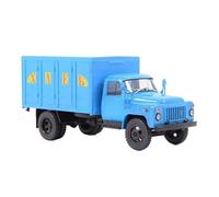 XUFQRAN Exposición en Miniatura Maqueta A Escala 1:43 del Coche Soviético GAZ 52 GZSA-3704 Fabricada En Aleación Kit De Fundición A Presión Adornos para Estática Colección de réplicas