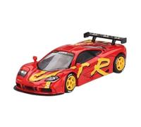 XUFQRAN Exposición en Miniatura Maqueta A Escala 1:64 del McLaren F1 De 1996 Aleación Kit Fundición A Presión Simulación Colección Estática Adornos Colección de réplicas