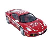 XUFQRAN Exposición en Miniatura Maqueta De Coche Ferrari F430 A Escala 1:43 Plástico Fundido A Presión Kit Colección Estática Colección de réplicas