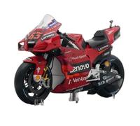 XUFQRAN Modelos a Escala Colección De Modelos De Motocicletas De Aleación Estática De Francesco Bagnaia, Ducati GP21, A Escala 1:18 Objetos de colección