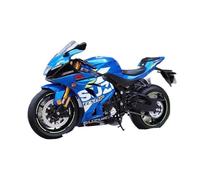 XUFQRAN Modelos a Escala Kit De Maqueta De Motocicleta Suzuki GSX-R1000 A Escala 1:12 con Adornos Estáticos Azules. Objetos de colección