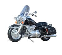 XUFQRAN Modelos a Escala Modelo De Motocicleta De Aleación De Simulación Clásica Harley King of The Road 2013 A Escala 1:12 Objetos de colección