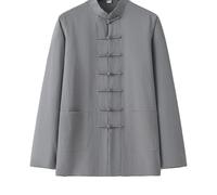 XUHCLY Uniforme de Kung fu para Hombre Mujeres,Traje Tradicional Chino Han Fu de Wu Shu,Uniforme Entrenamiento Tai Chi Wing Chun Martial Arts(Size:185/3XL(87-92kg),Color:C)