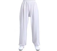 XUHCLY Uniforme Tradicional de Tai Chi para Mujer Hombre Adultos Pantalones de Karate Mezcla de Seda Ligero Traje de Wu shu Chino de Kung Fu Uniforme(Size:XS,Color:H)