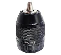 XUHXX Mandril de taladro metálico sin llave roscado 0,8-10 mm y 2-13, adaptador agarre rápido, vástagos cuadrados hexagonales SDS, destornillador impacto, mandriles for grifo