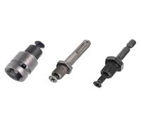 XUHXX Mandril de taladro metálico sin llave roscado 0,8-10 mm y 2-13, adaptador agarre rápido, vástagos cuadrados hexagonales SDS, destornillador impacto, mandriles for grifo