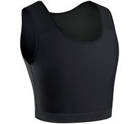 XUJI Breast Binder Transgénero FTM Elástico Sujetador de compresión Pullover Tank Top (B, XL)