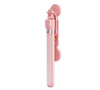 XUJIAN Trípode Inalámbrico para Selfies con Luz y Control Remoto Bluetooth, Trípode Extensible para Grabación de Vídeo con Teléfono Móvil, Color Rosa A
