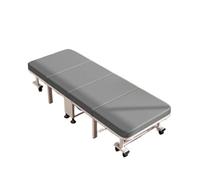 XUJUAN-0227 Cama Plegable Cama Individual, Plegable, de Oficina, for Adultos, for Uso en el hogar y como acompañante Hospital(Blanco,Pequeño)