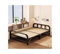 XUJUAN-0227 Cama Plegable Cama Plegable Individual, portátil, for Uso doméstico Temporal(XL)