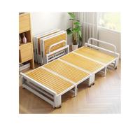 XUJUAN-0227 Cama Plegable Cama Plegable Sencilla, Siesta Individual, refrigeración en casa, acompañamiento de Marcha(Medio)