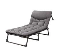 XUJUAN-0227 Cama Plegable Siesta, Marcha, Cama pequeña al Aire Libre, Sillón acompañante, Oficina, Persona Individual, Plegado Simple
