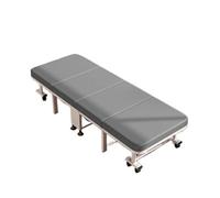 XUJUAN-0227 Cama Plegable Sillón for el hogar, atención hospitalaria, Cama Individual, Siesta en la Oficina, Plegable(Blanco,Pequeño)
