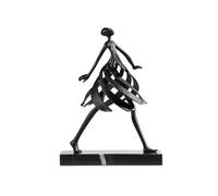 XUJUAN-0227 Escultura Feng Shui Estatuilla de Escultura Abstracta Metal Moderno, Adorno decoración del hogar for Sala Estar