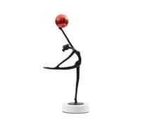 XUJUAN-0227 Escultura Feng Shui Figura de niña Baile Simple, Escultura, decoración del hogar, Sala Estar, TV, gabinete