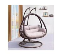XUJUAN-0227 Silla de ratán Silla De Cesta Colgante, Silla Mecedora For El Hogar, Balcón, Patio, Silla De Ocio, Columpio Interior, Silla De Ratán Asientos para el Patio