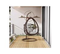 XUJUAN-0227 Silla de ratán Sillas De Cesta Colgantes For Exteriores, Columpios De Interior, Cunas, Sillas Colgantes, Cestas Colgantes, Sillas De Ratán, Balcones Asientos para el Patio