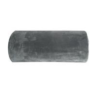 Xujuika Almohada de espuma viscoelástica de media luna, almohada de elevación de piernas con correas, almohadas de apoyo debajo de la rodilla, almohadas ortopédicas, cojín de elevación de pies de