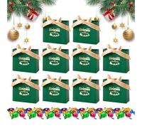 Xujuika Bolsa de regalo para festividades, con pajarita, decoración de fiesta de Navidad, para compartir festivales, fiestas, celebraciones, alegrías, hogar, tradición, familia, escuela, decoración