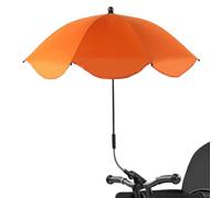 Xujuika Sombrilla Para Cochecito Bebe, Portátil Para Cochecito De Bebé Con Abrazadera Ajustable Y Brazo 360 °, Paraguas Para Cochecito Para Cochecito, Bicicleta, Silla Ruedas, Silla Playa